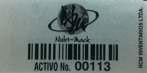 PLACA NUTRI MACK