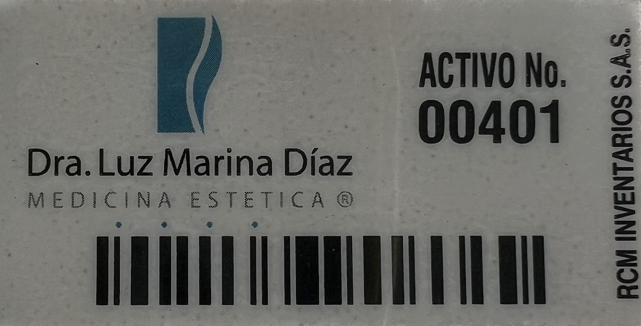 Placa Dra. Luz Marina Díaz